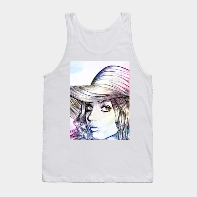 Mila Kunis Tank Top by Svetlana Pelin